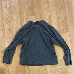 Women’s Gray Long Sleeve Shirt